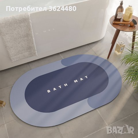 Абсорбиращо килимче за баня 