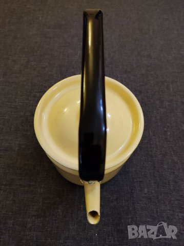 Стар емайлиран чайник СССР, Русия. , снимка 3 - Съдове за готвене - 34393912