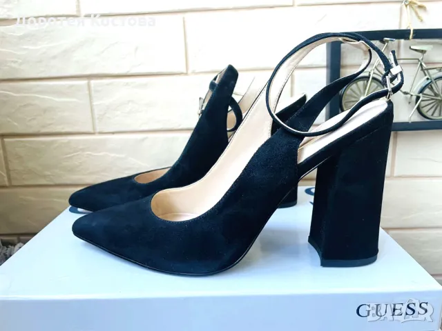 GUESS ориг.черни сандали от Англия