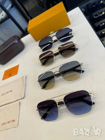 очила с черен обикновен калъф и ув защита louis vuitton 