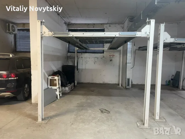 Под наем Двойно подземно паркомясто с автоподемник за 2 коли в Център Одесос, ул. „Козлодуй“ 34, снимка 6 - Гаражи и паркоместа - 55987295