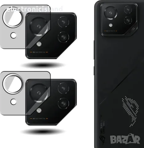 Стъклени протектори за смарт Asus ROG Phone 8 / 8 Pro за камери или дисплей, снимка 2 - Калъфи, кейсове - 45287945