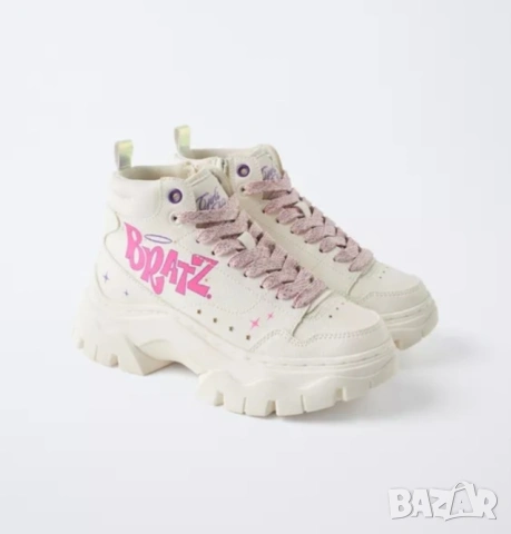 маратонки от колаборацията BRATZ x Zara размер 33.