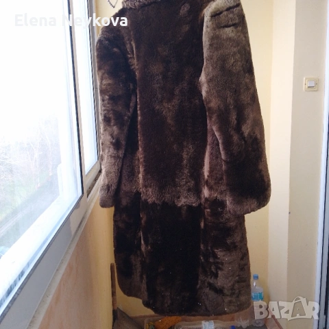 Кожено палто .от естествена кожа , снимка 2 - Палта, манта - 53450401