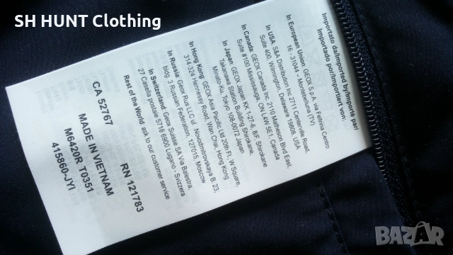 GEOX PERFORMANCE GRID Jacket Размер 52 / L мъжко яке 10-65, снимка 16 - Якета - 52695176