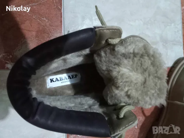 продавам обувки-естествена кожа, снимка 2 - Мъжки боти - 48163688