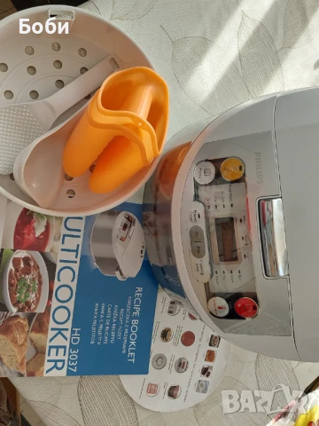 Мултикукър Phillips HD 3037, снимка 4 - Мултикукъри - 51128989