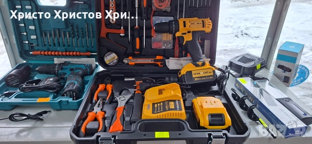 акумулаторни машини KRAFT, снимка 5 - Други инструменти - 53763557