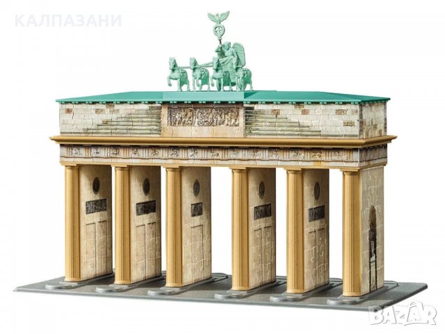 3D Пъзел Ravensburger 324 ел. - Бранденбургска врата 12551, снимка 2 - Игри и пъзели - 34281902