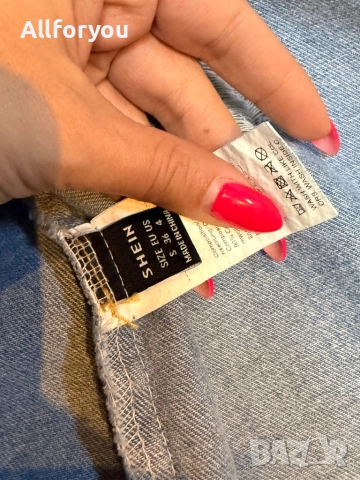 Дънкова рокля размер С, снимка 5 - Рокли - 52718590