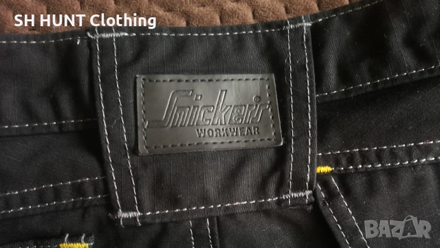 Snickers 3223 FloorLayers Rip-Stop Holster Pocket Trousers размер 48 / M работен панталон W4-362, снимка 4 - Панталони - 52026230