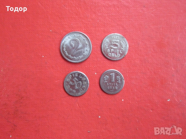 Стари жетони стар жетон стари монети 1, снимка 2 - Нумизматика и бонистика - 36085615