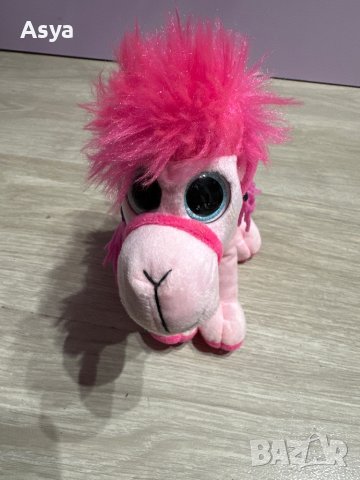 Розова малка камилка , снимка 2 - Плюшени играчки - 44277869
