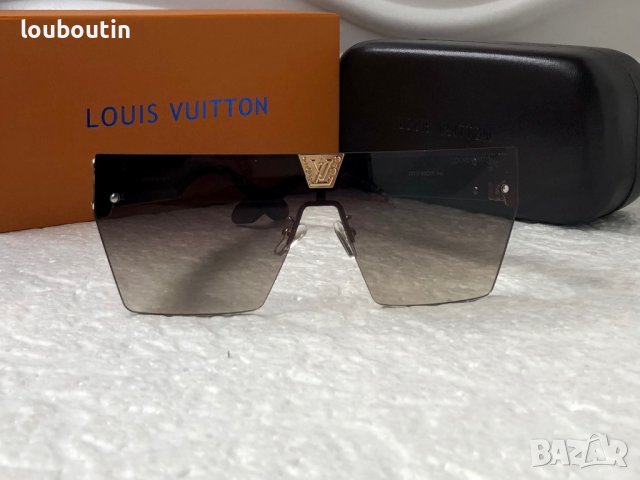 Louis Vuitton 2023 висок клас мъжки слънчеви очила маска, снимка 7 - Слънчеви и диоптрични очила - 38998534