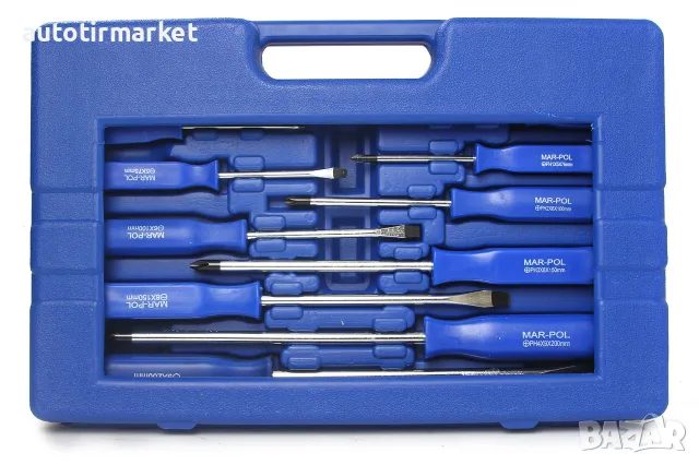 Комплект професионални ударни отвертки Mar – Pol – M61004, снимка 7 - Аксесоари и консумативи - 56053865