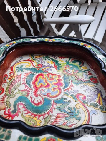 Китайска порцеланова чиния, снимка 15 - Антикварни и старинни предмети - 41271004