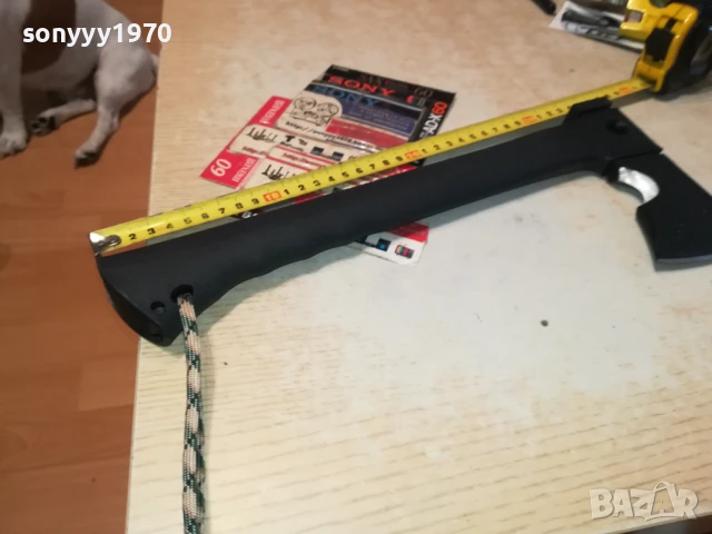 БРАДВА С НОЖ В ДРЪЖКАТА 1607250735, снимка 15 - Ножове - 51035502