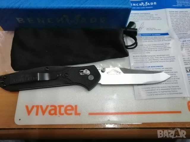 Сгъваем нож BENCHMADE Osborne 940, снимка 5 - Ножове - 53716374