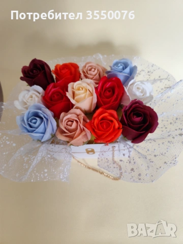 Сапунени и глицеринови букети за всеки повод