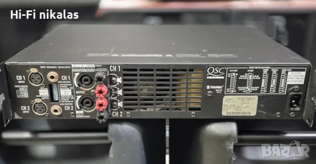 професионално крайно стъпало усилвател QSC PLX 1202, снимка 5 - Ресийвъри, усилватели, смесителни пултове - 56038794