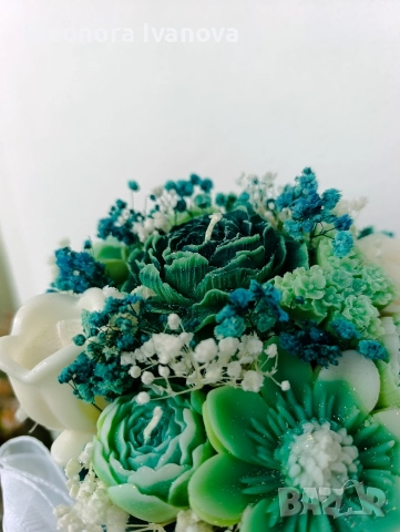 Букет от ароматен соев восък