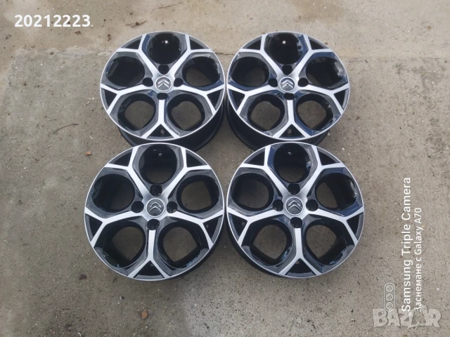 4 броя алуминиеви джанти за Citroen C3,C3 Picasso,DS3 16
