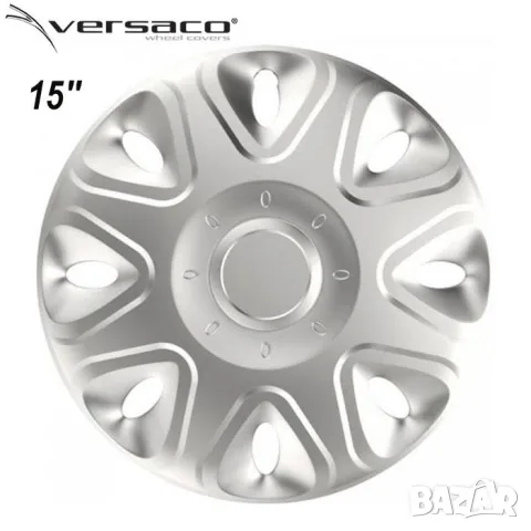 Тасове за джанти 15'' Versaco Power Silver, снимка 2 - Аксесоари и консумативи - 55861779