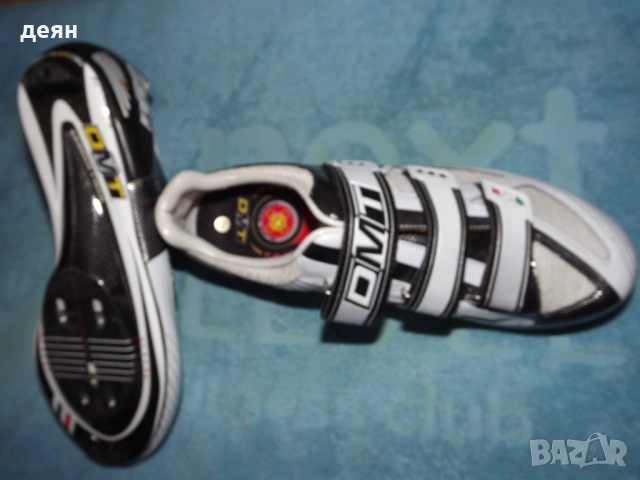 Вело обувки-шпайкове DMT-Carbon-42, снимка 4 - Велосипеди - 52946842