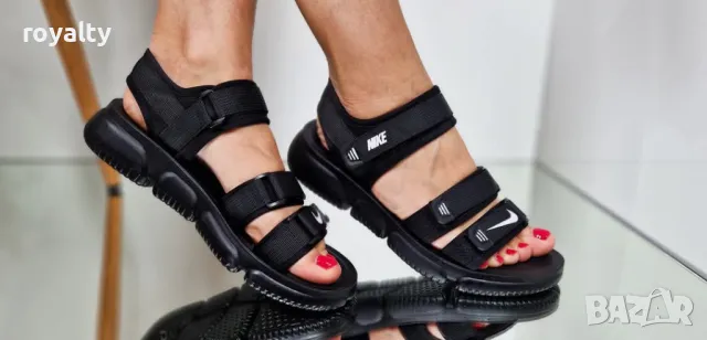 Nike черни дамски сандали , снимка 5 - Сандали - 50131911
