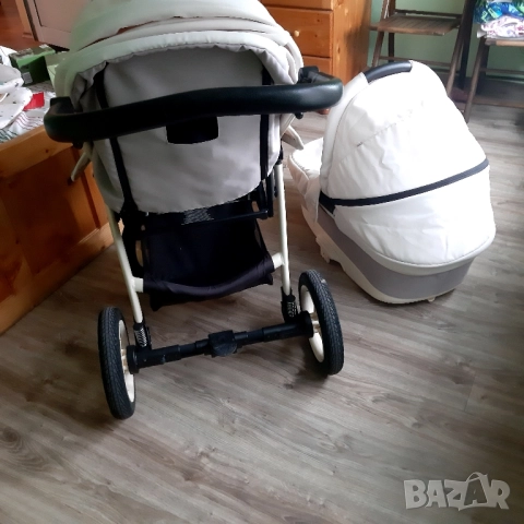 Бебешка количка 2 в1 Bebetto Magnum, снимка 7 - Детски колички - 51944147
