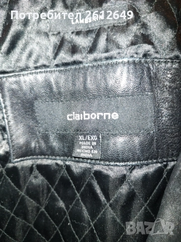 кожено яке, снимка 3 - Якета - 52434592