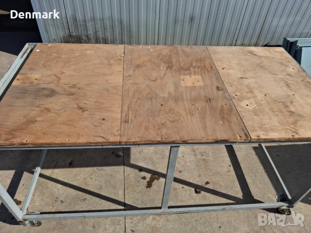 Метална маса с колелца , снимка 4 - Други инструменти - 53821895