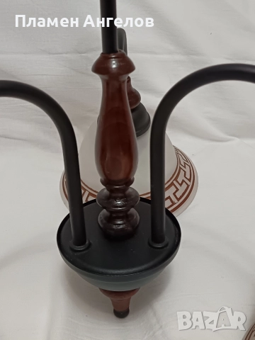 Стар, ретро полилей Rustica. , снимка 2 - Антикварни и старинни предмети - 52786913