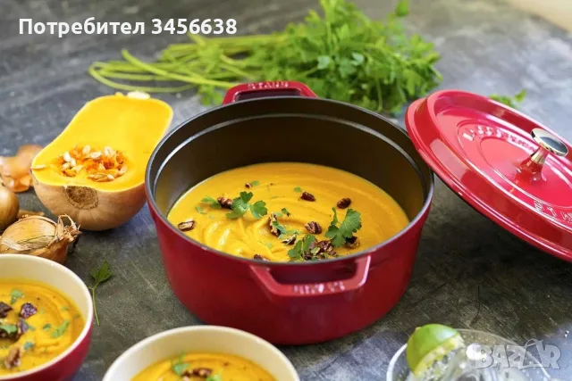 La cocotte Staub -чугунени съдове  , снимка 8 - Съдове за готвене - 56304220
