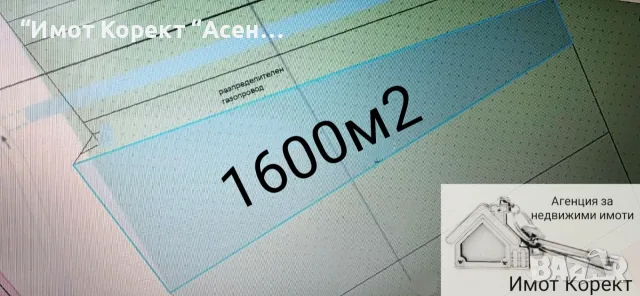 Имот Корект продава Зем.земя 1600м2 в кв. Долни Воден