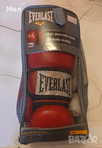 Боксови ръкавици Everlast 10oz, снимка 2 - Спортна екипировка - 53257294