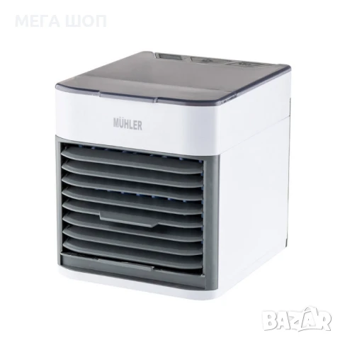 Компактен настолен охладител MUHLER MC-585 с овлажнител, LED светлина и USB захранване, снимка 2 - Други - 50563708