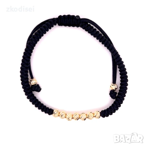 Златна регулируема гривна 1,24гр. 14кр. проба:585 модел:33739-5, снимка 1