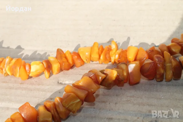 Колие от натурален Балтийски кехлибар, снимка 6 - Колиета, медальони, синджири - 49084987