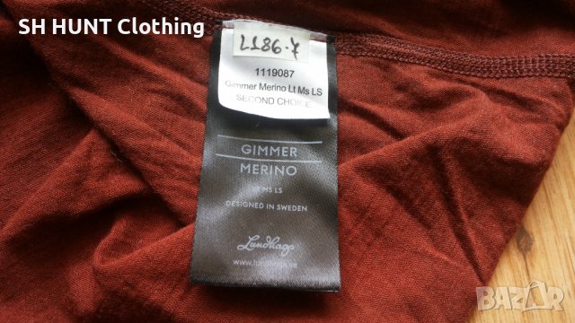 Lundhags Gimmer Merino Lt Ms 100% Merino Wool размер M блуза 100% Мерино Вълна - 438, снимка 11 - Блузи - 41630043