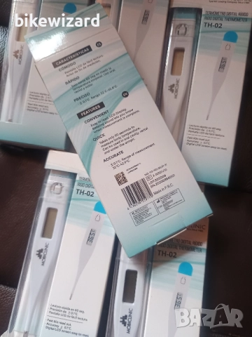 Лот от 6 електрически термометри НОВИ, снимка 2 - Уреди за диагностика - 51551762