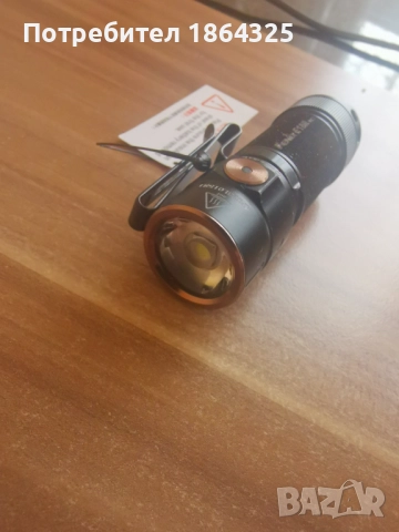 Нов мощен мини фенер EDC Fenix E18R V2.0 / Феникс - 1200 лумена