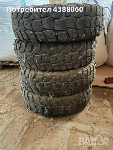 8 автомобилни гуми, 4 с джанти, 195/80 R15, снимка 1