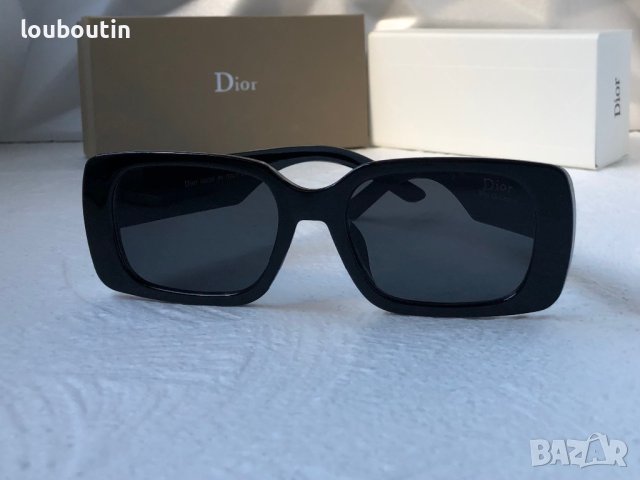 Dior 2023 дамски слънчеви очила правоъгълни, снимка 2 - Слънчеви и диоптрични очила - 40632726