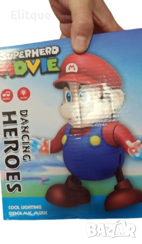 Танцуващ Супергерой със звуци и светлини – Интерактивна детска играчка