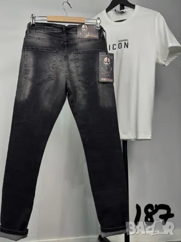 DSQUARED мъжки дънки КОД 187, снимка 2 - Дънки - 49251385