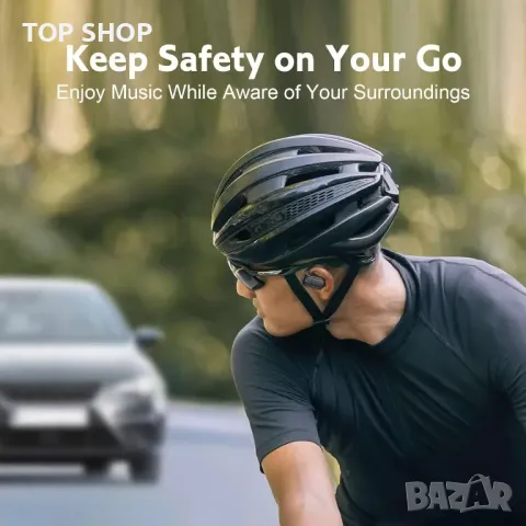 Слушалки Waearmusic Open Ear, F15 Bluetooth, безжично зареждане, дълбок бас, снимка 3 - Безжични слушалки - 49965443