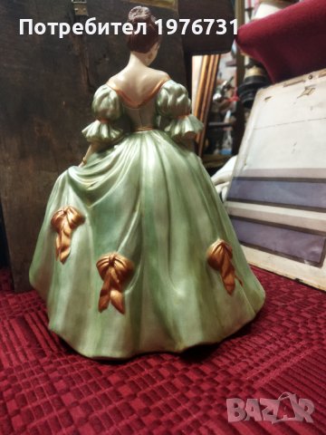 Порцеланова Ретро Статуетка - Фигура - Мода, снимка 5 - Антикварни и старинни предмети - 41911569