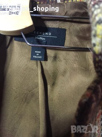 Дамско сако вълна Weekend Max Mara, снимка 8 - Сака - 35750483