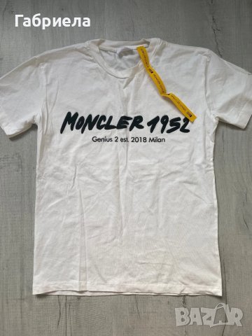 Къси дънкови панталони и тениска Moncler, снимка 5 - Тениски - 50967326